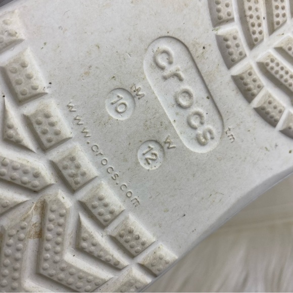 CROCS CLASSIC TIE DYE  CLOGS SIZE 10M 12W - Picture 7 of 8